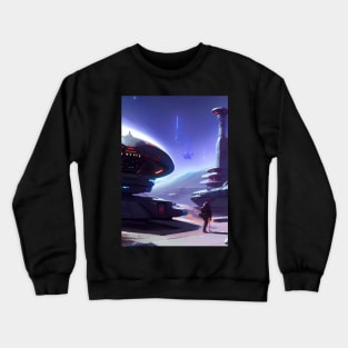 ALIEN ARRIVALS Crewneck Sweatshirt